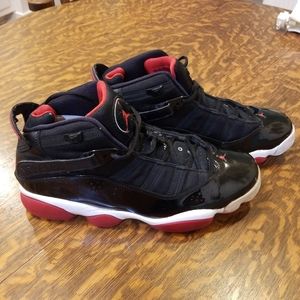 Nike Air Jordan 6 Rings Bred Sneaker Men's 10.5